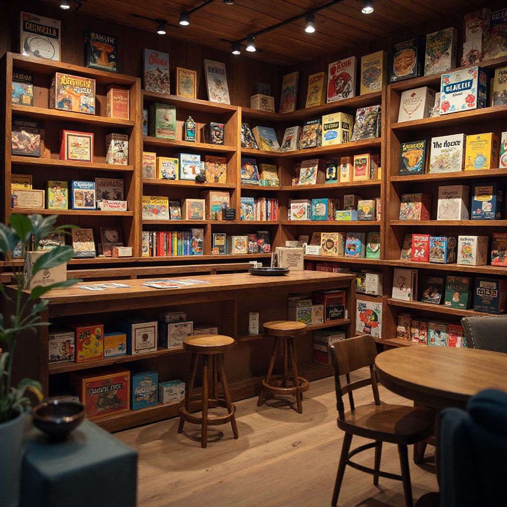 Tabletop Society Store Interior